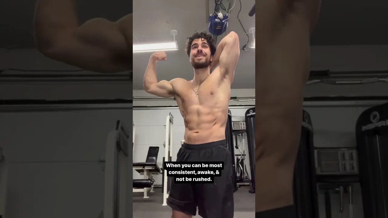 Pick The Best Time In Your Day To Be Active #workoutgoals #muscle #shorts #fitness #youtubeshorts