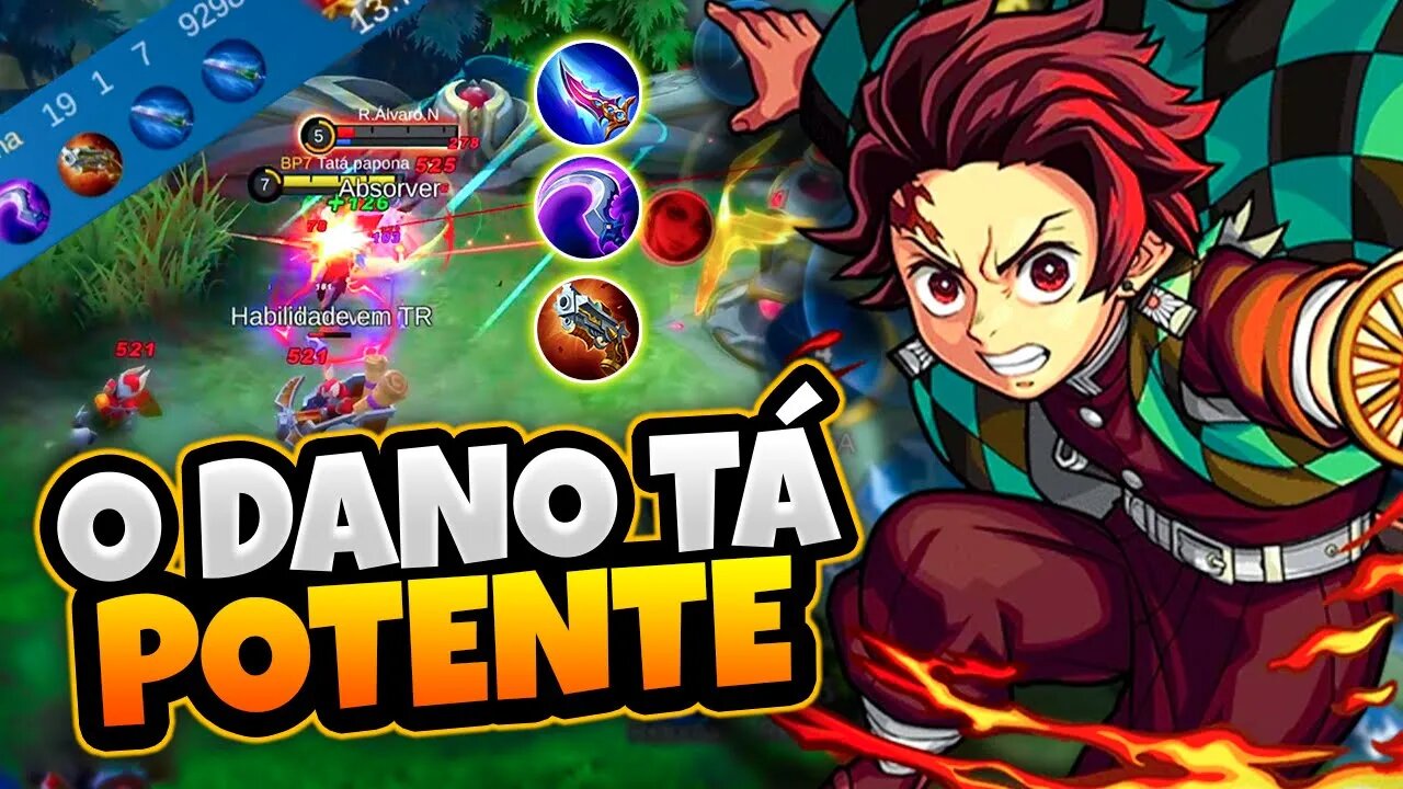 ELE FICA ROUBADO COM ESSA BUILD FULL PENETRAÇÃO | MOBILE LEGENDS