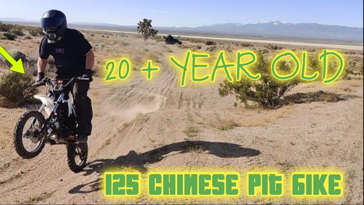 Mobbing My Restored 125cc Chinese Pit Bike