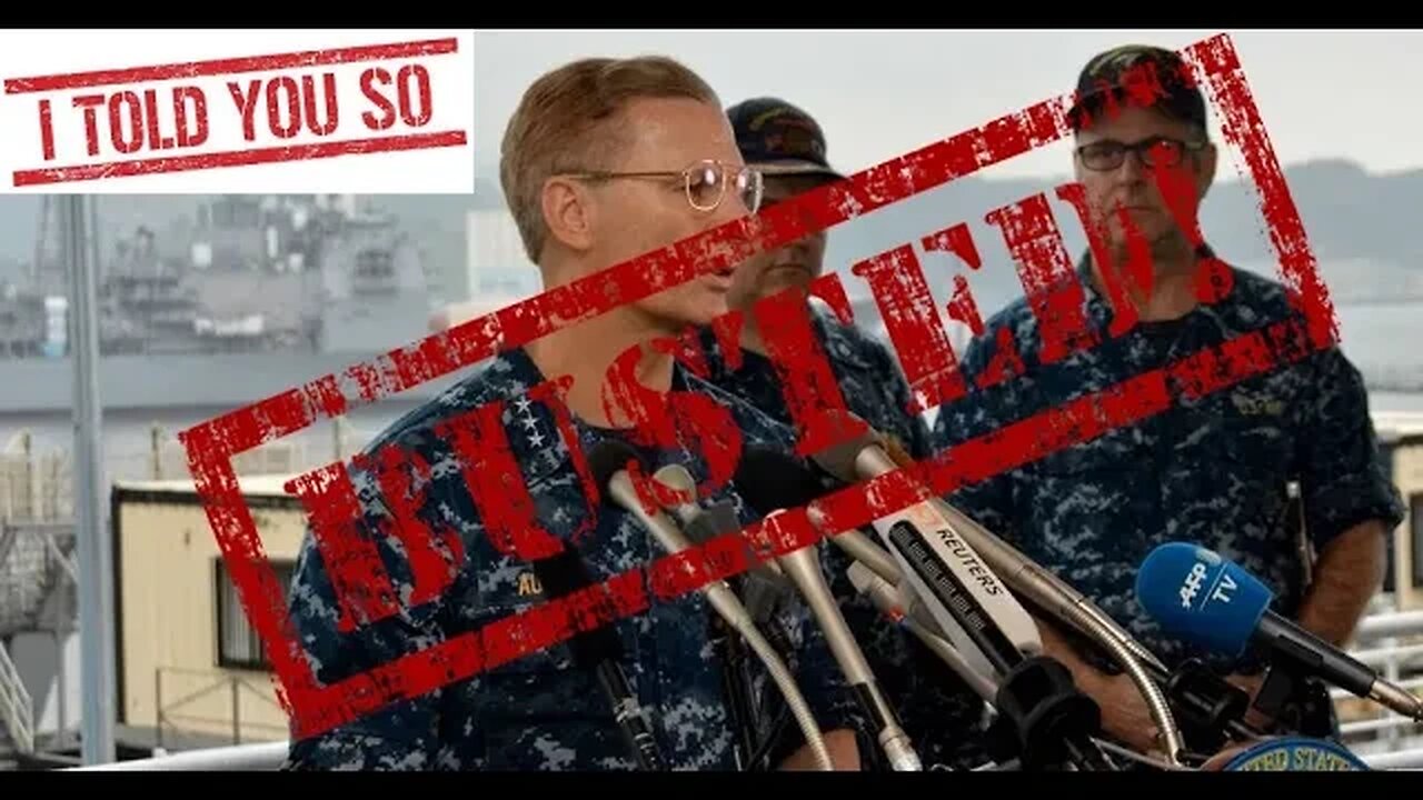 ❗US⚓NAVY⚓NOW😱CAUGHT🚨RED-HANDED🚨LYING❗IN OFFICIAL📝DOCUMENTS!🚢USS FITZGERALD🕵🏻♀️COVERUP🕵🏻♀️EXPOSED🔎!