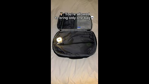“You’re Allowed to Bring Only One Bag?” - Watch This Hack 👀✈️