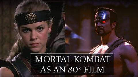 Mortal Kombat Characters 80's Dark Fantasy #mortalkombat #videogame #midjourney #80s