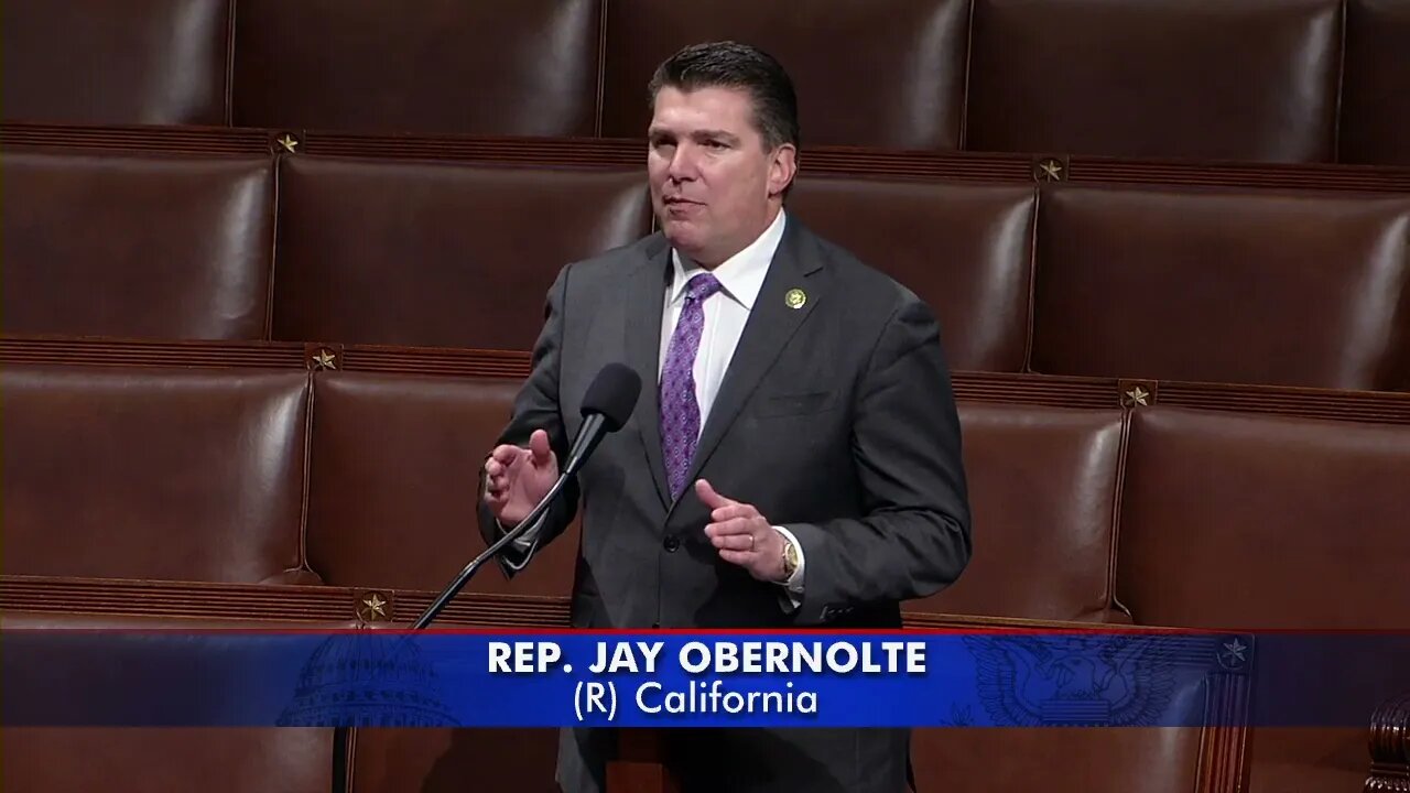 Rep. Obernolte supports the Pandemic Is Over Act