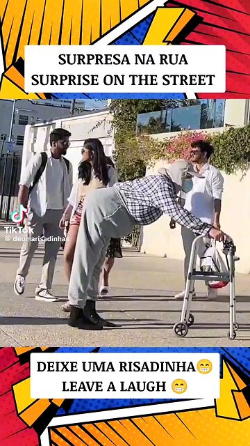 Epic Public Fart Prank by Hilarious Old Man"