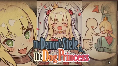 (All ending)The demon's Stele and The Dog Princess-悪魔の石板と呪いの犬姫