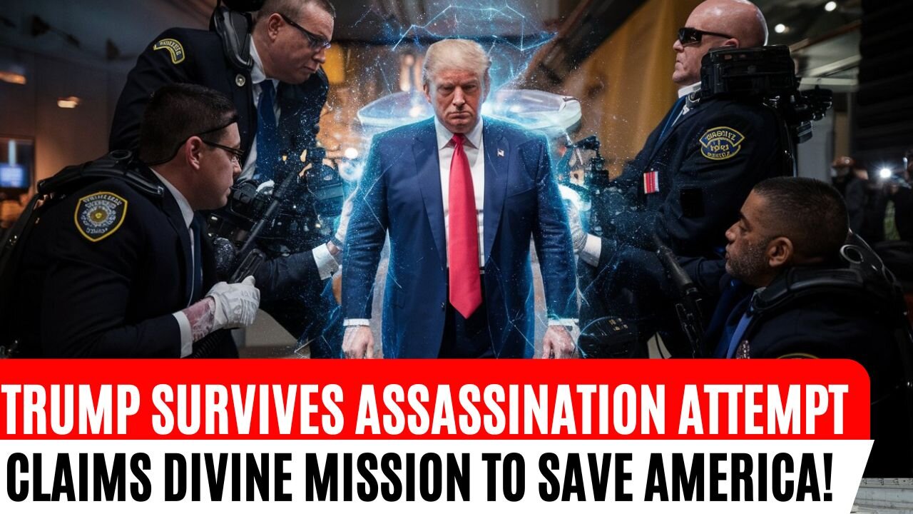 Trump Survives Assassination Attempt: Claims Divine Mission to Save America!
