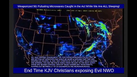 Weaponized 5G Pulsating Microwaves Caught in the Act While We Are ALL Sleeping!