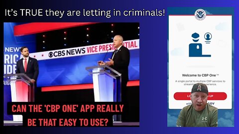 CBP1 app is exposed!!!! they are letting illegals access to our airports!