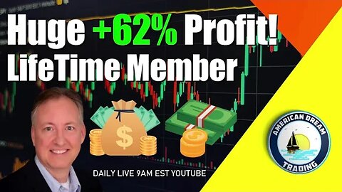 Huge +62% Profit Lifetime Members Stock Market Profits