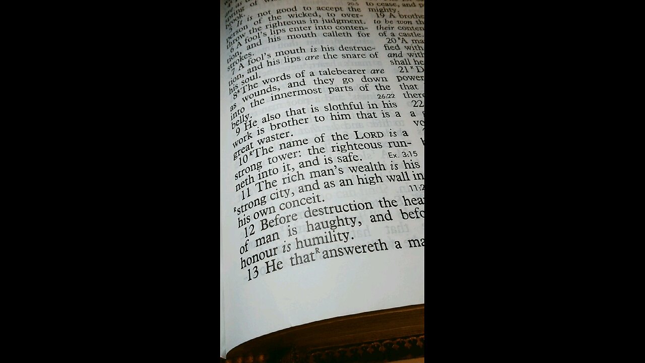 Proverbs 18:10