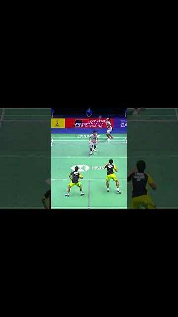 Carnando/Marthin (INA) vs Jomkoh/Kedren (THA) Semifinals - Thailand Masters 2023 #shorts