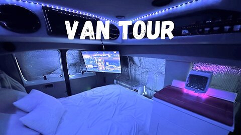 Living in a Van at 21 | Cozy Modern Van Tour