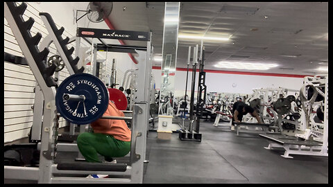 BACK SQUATS 110KG/242LBS for 14 Reps