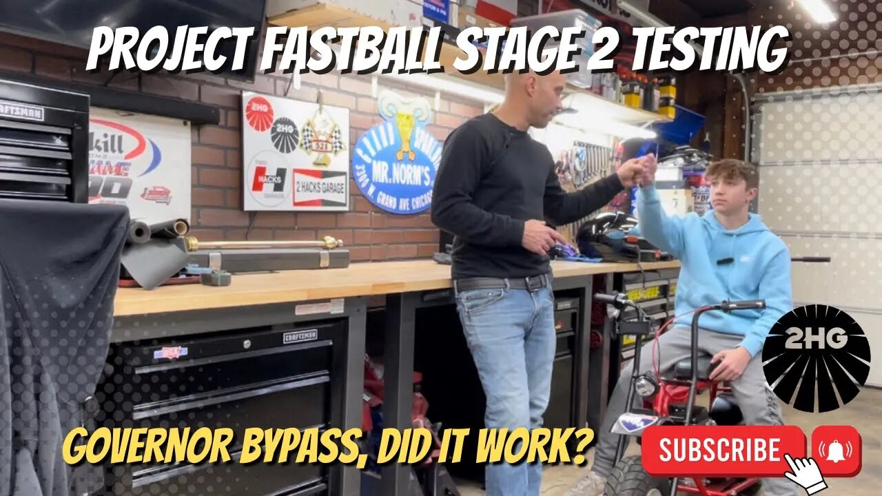 Project Fastball Monkey Bike Stage 2 Testing! #nonamenationals