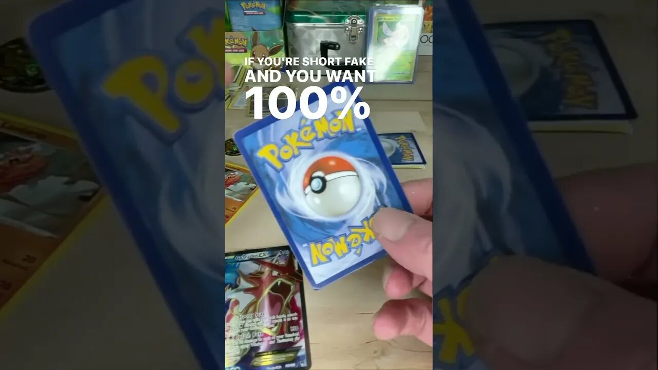 Best way To tell if your cards are fake! #pokemon #pikachu #card #tcg #shorts 