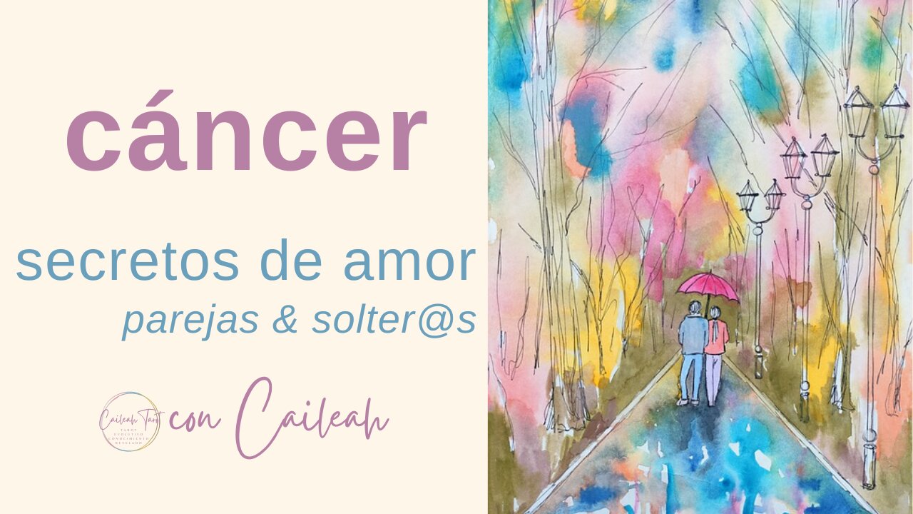 Cáncer ♋ ¡Parejas & Solteros! ¿Qué te depara el destino en el amor 💖?✨