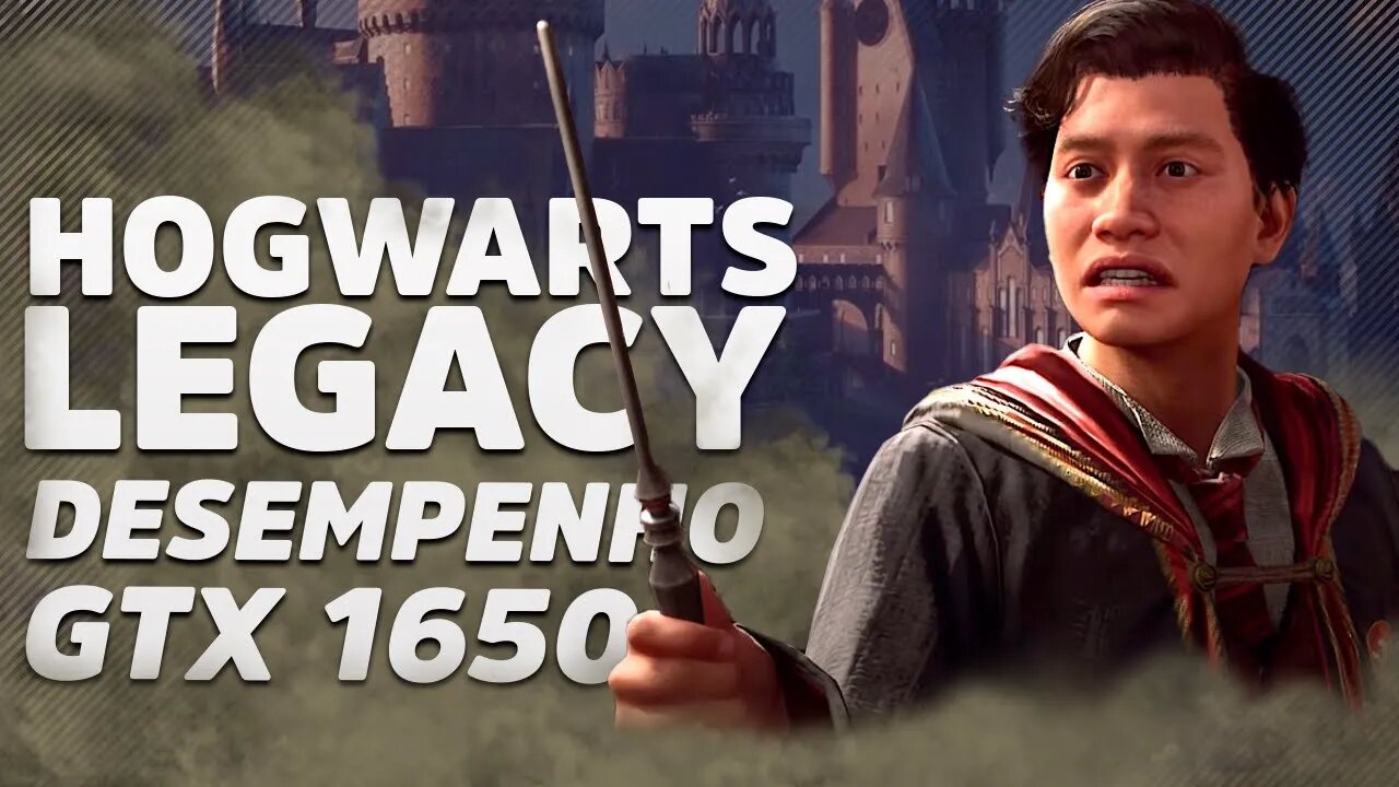 Hogwarts Legacy Roda na GTX 1650? Gameplay no Low/Medio/Alto + FSR 2.0