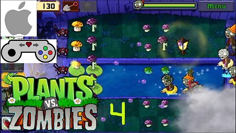 Plants VS Zombies - Night Pool Party with Zombies