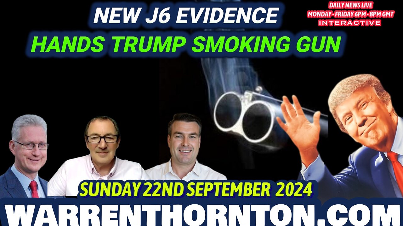 J6 EVIDENCE HANDS TRUMP SMOKING GUN LEMBIT OPIK WARREN THORNTON & PAUL BROOKEER