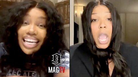 "How Does Your Edges Survive" SZA Questions Lizzo About Her Wig! 😂