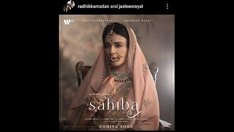 SAHIBA - A Journey of Unconditional Love | Jasleen Royal | Vijay Deverakonda & Radhikka Madan