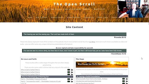 Previewing the "Phone Friendly Redesign of TheOpenScroll.com