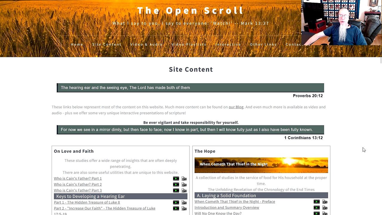 Previewing the "Phone Friendly Redesign of TheOpenScroll.com