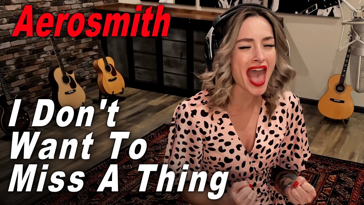 I Don't Want To Miss a Thing - Aerosmith - ft. Kati Cher - Ken Tamplin Vocal Academy 4K