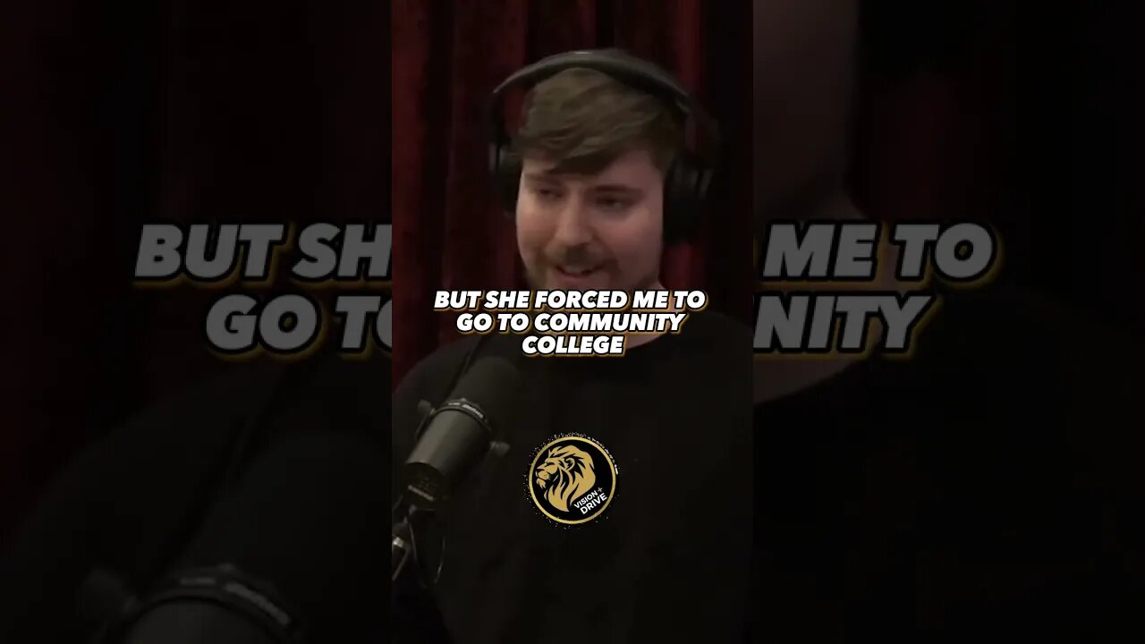 MrBEAST Reveals How His Channel Began w/ Joe Rogan! #shorts #joeroganmotivation #mrbeastshorts