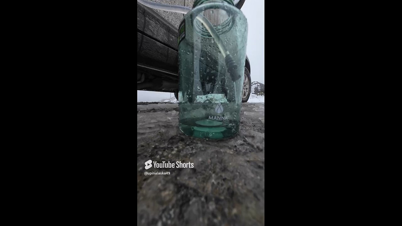 Fresh Alaskan Water #Subscribe #Alaska #Water #Outdoors #Lifestraw #Shorts #Nature #mountains