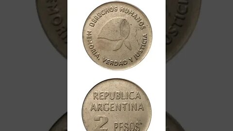 ARGENTINA 2 PESOS 2006. #shorts #viral #coinnotesz