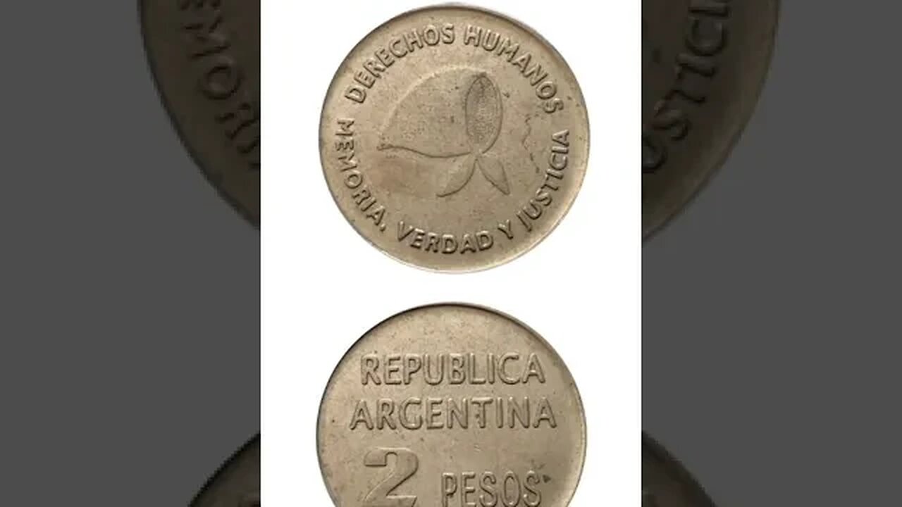 ARGENTINA 2 PESOS 2006. #shorts #viral #coinnotesz