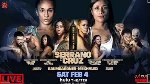 AMANDA SERRANO VS ERIKA CRUZ • ALYCIA BAUMGARDNER VS ELHEM MEKHALED #serranocruz #undisputed #TWT