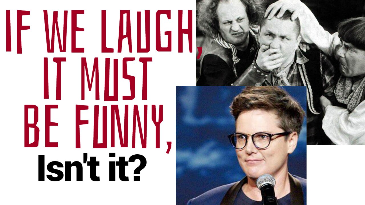 Are things we laugh at actually funny...or do we just THINK they are?