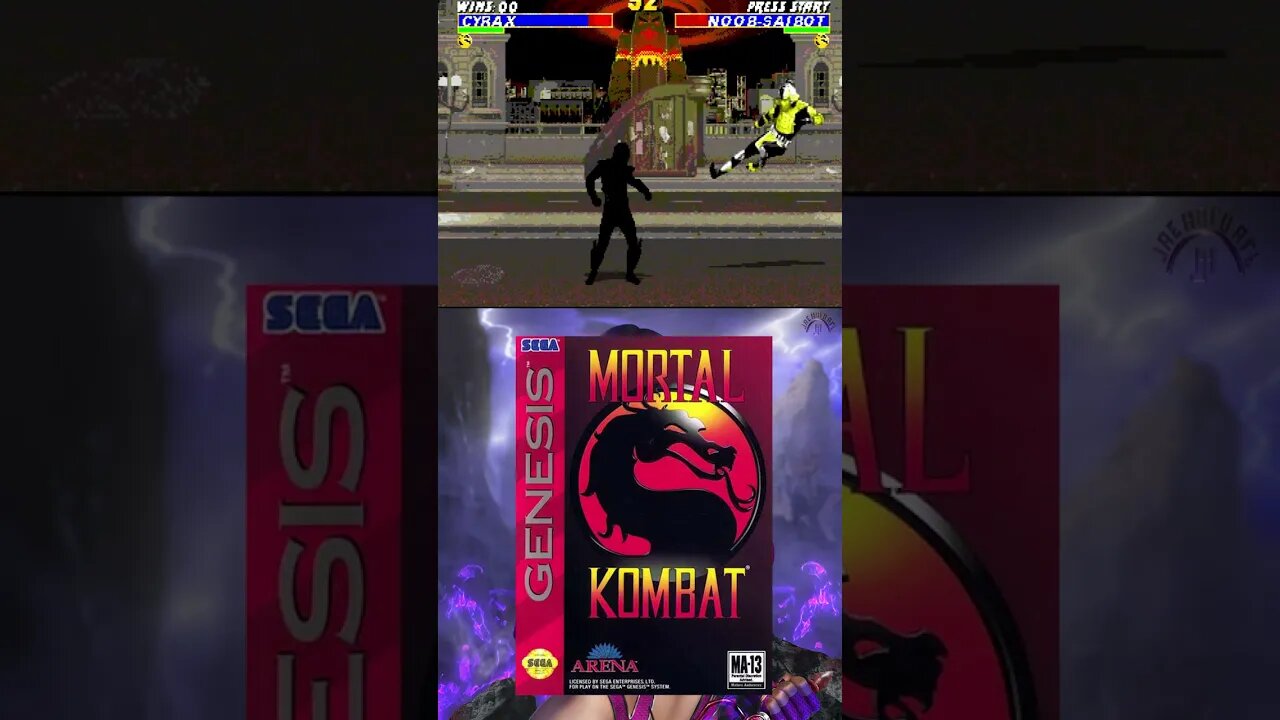 Mortal Kombat (Genesis) - Play as Noob Saibot