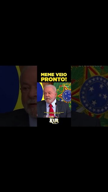 LULA NÃO METEU ESSA, HAHA! #shorts