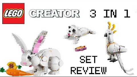 Lego Creator 3 in 1 White Rabbit Set Review