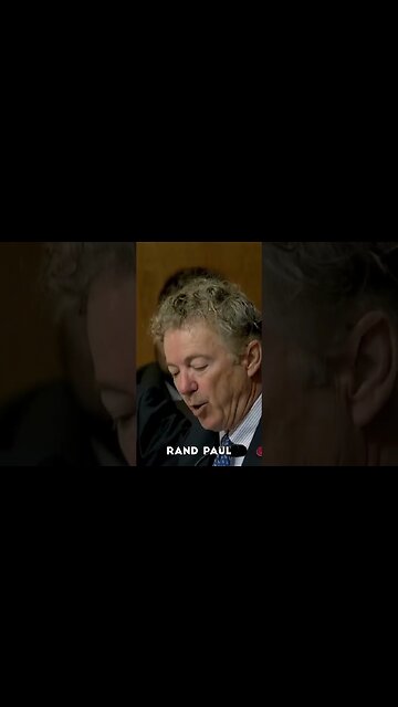 Rand Paul, Does That State Department Fund Coronavirus Research In China