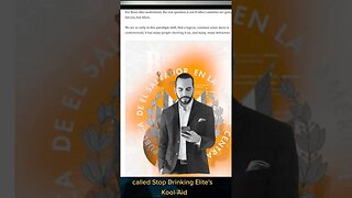 Stop Drinking the Elite's Kool-Aid #crypto #bitcoin #elsalvador #btc #blockchain #nayibbukele