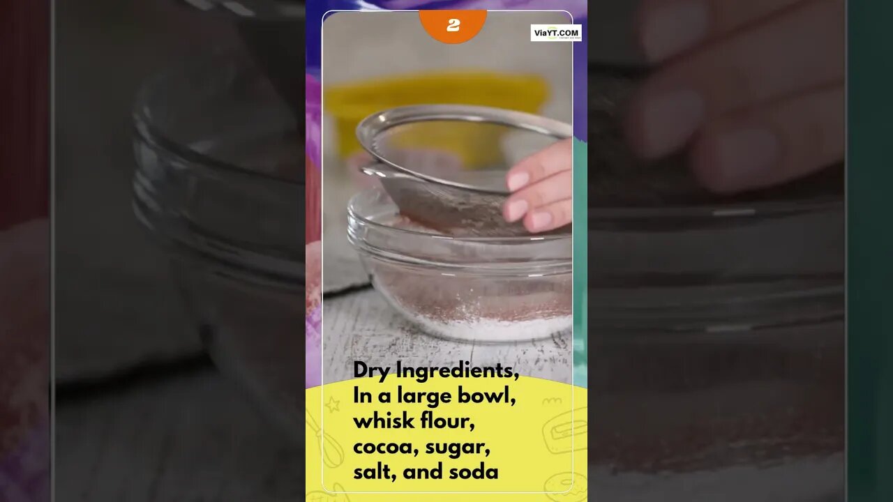 How to Chocolate Cake in Easy Steps, Reimagine # Shorts