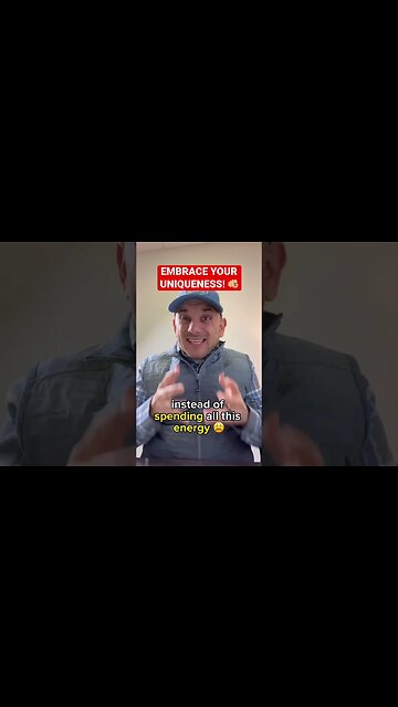 Stop RUNNING from your UNIQUENESS! #christianmotivation #christianmessages #christianshorts