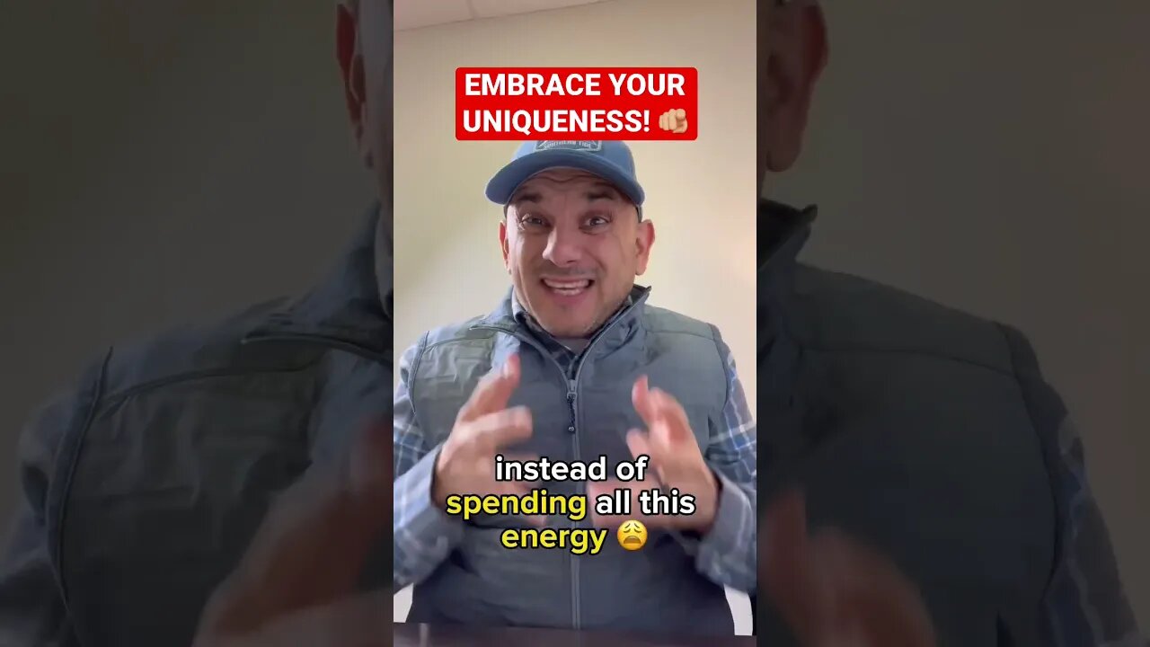 Stop RUNNING from your UNIQUENESS! #christianmotivation #christianmessages #christianshorts