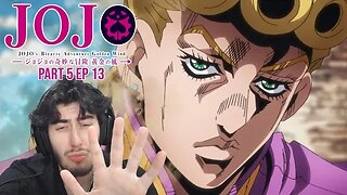 ZADDY DONT DIE | JJBA Part 5: Golden Wind Ep 13 | REACTION