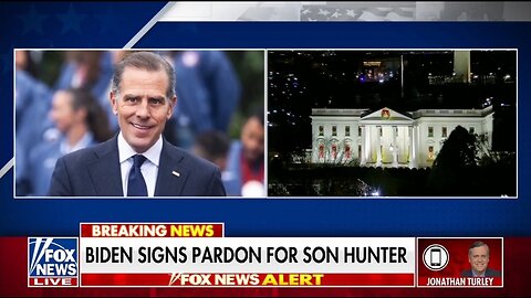 Jonathan Turley: Hunter Pardon Shows Contempt For Americans