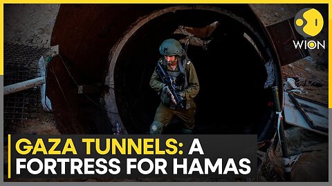 Israeli Defence Forces: 3-km-long Hamas tunnel destroyed by troops | English News | WION News
