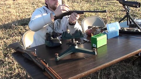 Davey Crickett Youth rifle at 250 yards