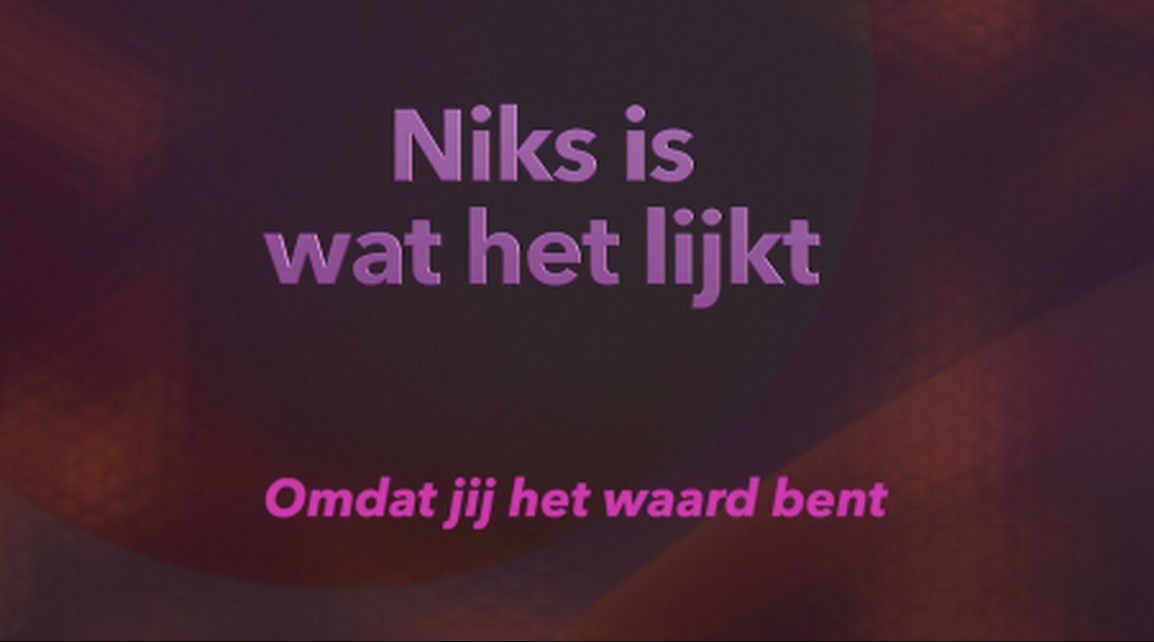Niks is wat het lijkt - Open vizier - Belangrijke informatie in dit kantelmoment voor de mensheid