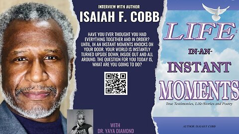 Behind the Book: Life in an Instant Moments with Author Isaiah