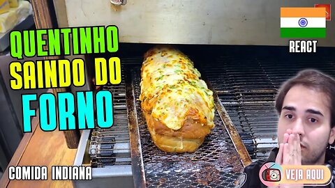 SANDUBA MEXICANO MADE IN ÍNDIA! Reagindo a COMIDAS DE RUA INDIANAS | Veja Aqui Reacts