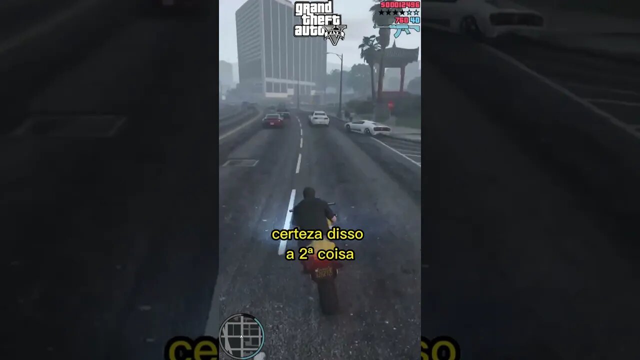 3 coisas que eu sei sobre vc gta 5 GTA V #shorts